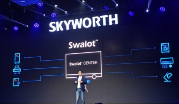 Skyworth представил трехэкранный телевизор – центр умного дома 